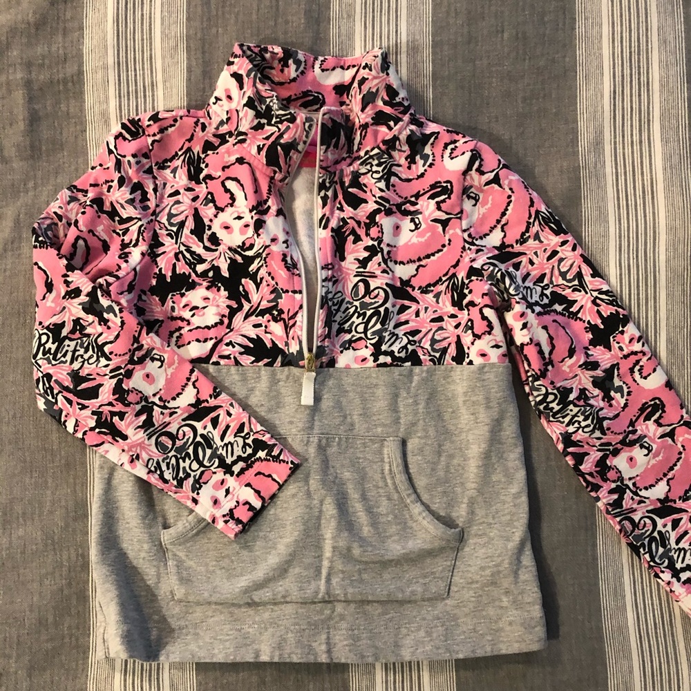 Lilly Pulitzer kids pull over size L (8-10)